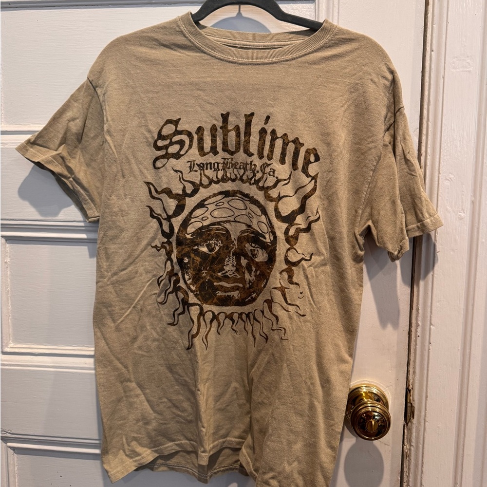 Sublime Graphic Short Sleeve Tee - Tan
